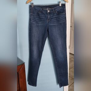 Jennifer Lopez Dark Blue Skinny Jeans